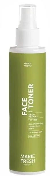 Тонік з АНА і ВНА кислотами для проблемної шкіри Marie Fresh Cosmetics Face Toner