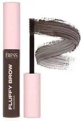 Туш для брів Bless Beauty Fluffy Brow Mascara №02 Medium Brown (Середньо-коричневий)