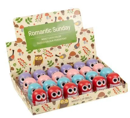 Бальзам гігієнічний для губ Lip Balm Romantic Sunday (24 шт. упак)