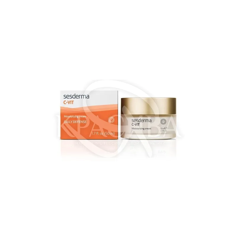 Зволожуючий крем з вітаміном С Sesderma Laboratories C-Vit Radiance Moisturizing Facial Cream 50 мл