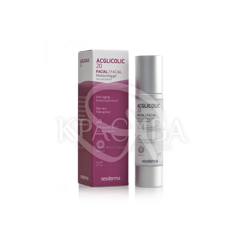 Зволожуючий гель - Sesderma Acglicolic 20 Moisturizing Gel