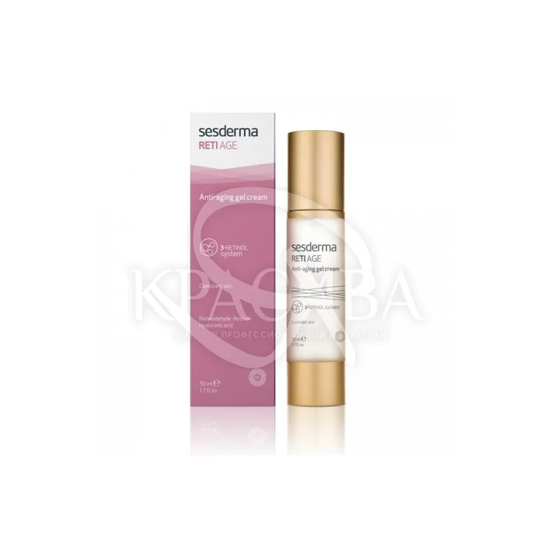 Reti Age Facial Gel Cream - Крем-гель антивіковий для особи, 50 мл