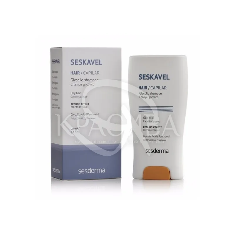 Seskavel Glycolic Shampoo - Шампунь з гліколевої кислотою, 200 мл
