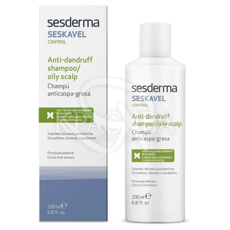 Seskavel Oily Hair Dandruff Shampoo - Шампунь проти лупи для жирного волосся, 200 мл