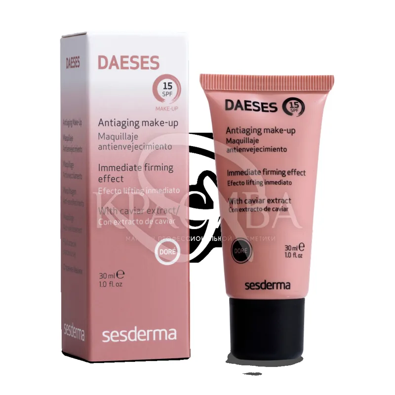 Sescouleur Daeses Make-Up Dore Tone II SPF15 - Омолаживоющий тональний крем для зрілої шкіри тон 02, 30 мл