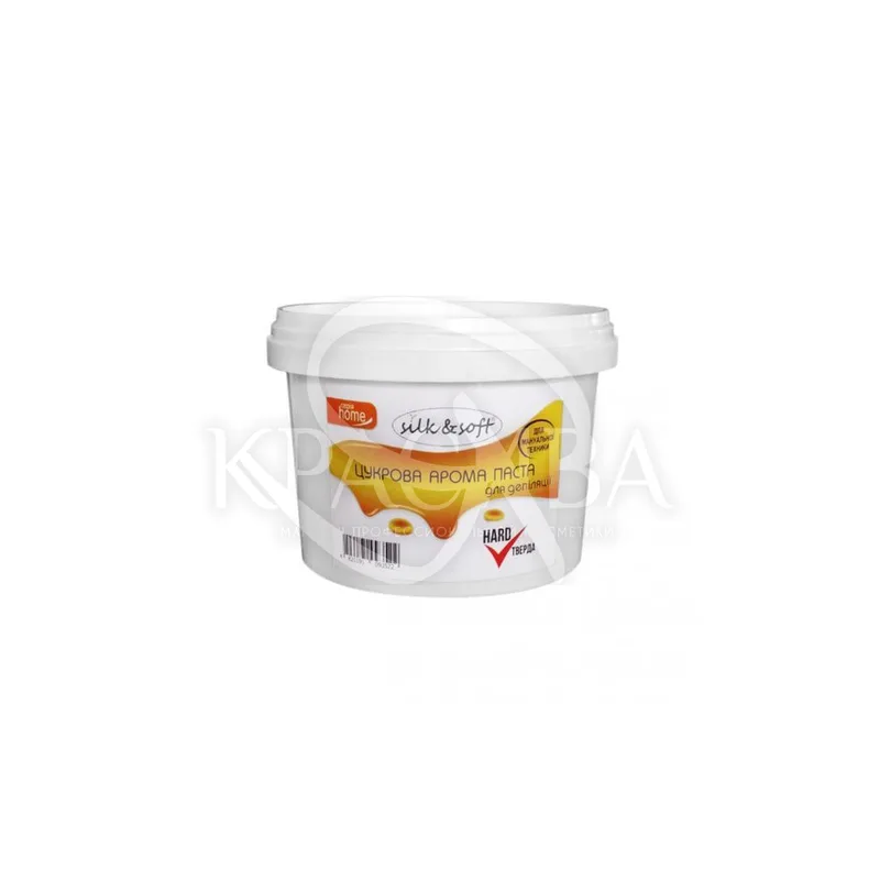 Silk&Soft Паста для депіляції в домашніх умовах Мануальна тверда Hard, 500 г