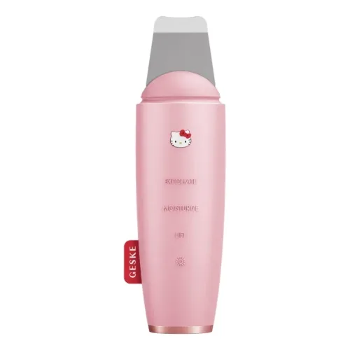 Пристрій для скрабування шкіри та усунення чорних цяток 9 в 1 GESKE MicroCurrent Skin Scrubber & Blackhead Remover 9 в 1 Hello Кitty — відтінок