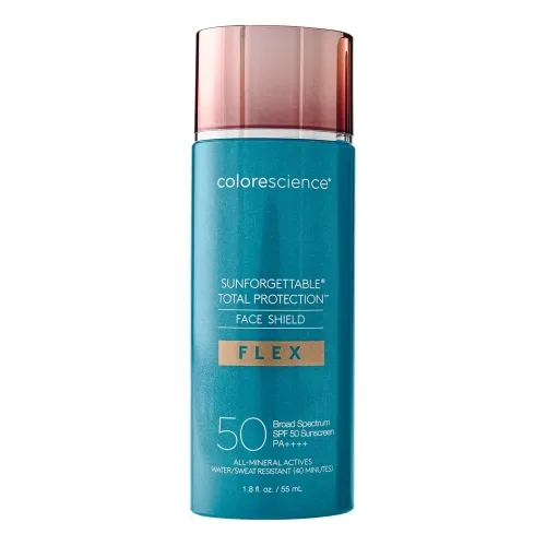 Сонцезахисний крем для обличчя з адаптивними пігментами COLORESCIENCE Sunforgettable Total Protection Face Shield Flex Medium SPF 50 — відтінок Light Light