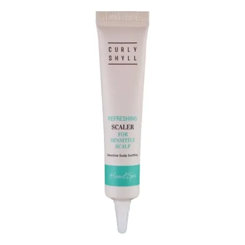 Очищуючий пілінг для чутливої шкіри голови CURLY SHYLL Refreshing Scaler for Sensitive Scalp — вага 15 г 15 г