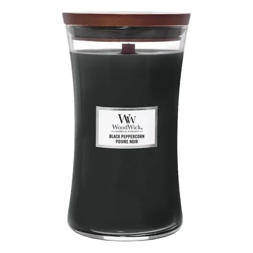 Ароматична свічка з ароматом пряного перцю WOODWICK Large Black Peppercorn — вага 609 г