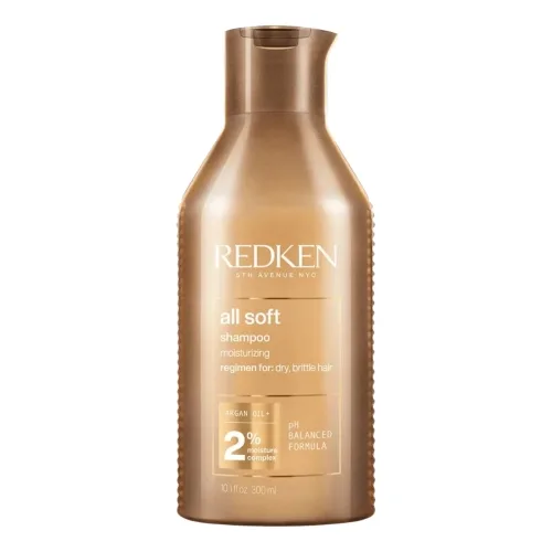 Зволожувальний шампунь для сухого волосся REDKEN All Soft Shampoo — обʼєм 300 мл 300 мл
