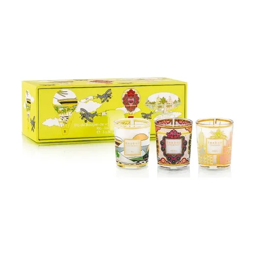 Набір свічок BAOBAB COLLECTION Trio Travel Candles Rio, Mexico, Miami