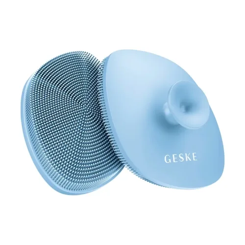 Щітка для обличчя 4 в 1 з тримачем GESKE Facial Brush 4 in 1 — відтінок Aquamarine Aquamarine