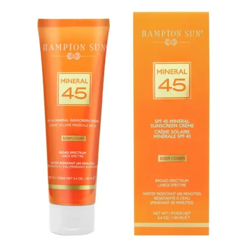 Мінеральний сонцезахисний крем для тіла HAMPTON SUN SPF 45 Mineral Crème for Body — обʼєм 130 мл