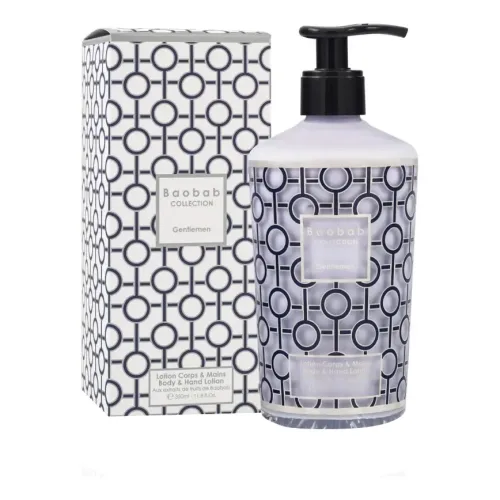 Лосьйон для рук та тіла з ароматом рому, шафрану та лабдануму BAOBAB COLLECTION Body & Hand Lotion Gentlemen — обʼєм 350 мл