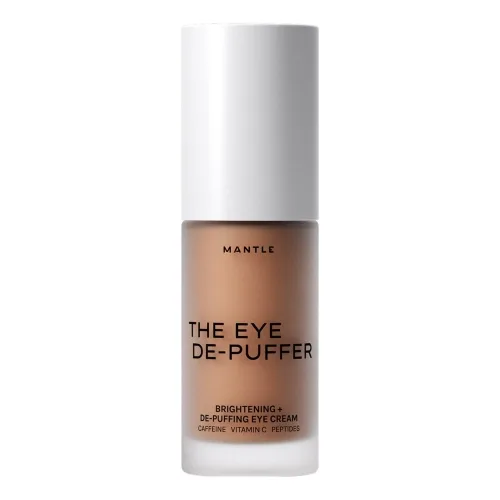 Крем для шкіри навколо очей проти набряків і темних кіл MANTLE The Eye De-Puffer – Brightening + De-Puffing Eye Cream — обʼєм 15 мл