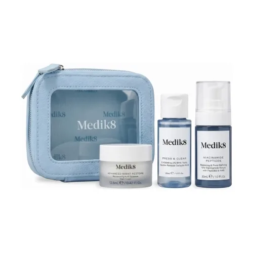 Компактний набір для чистоти та балансу шкіри MEDIK8 Travel Ready Skin