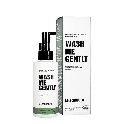 Гідрофільна олія Mr. Scrubber Wash Me Gently для нормальної шкіри обличчя 150 мл