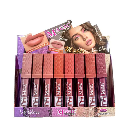 Набір помад для губ матових рідких Lip Gloss MagicYour Life 24 штуки LC1148