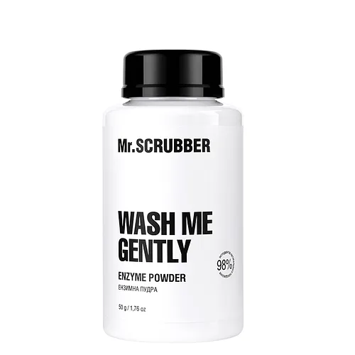 Ензимна пудра для вмивання з вітаміном С Mr. Scrubber Wash Me Gently 50 г