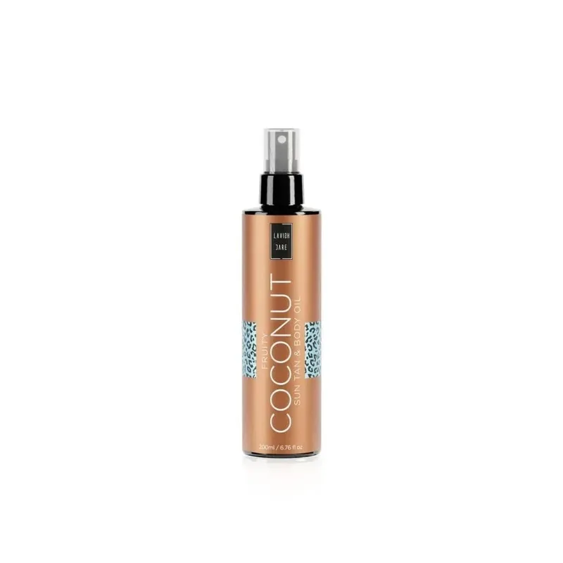 Lavish Care SUN TAN & BODY OIL FRUITY COCONUT Олія для засмаги у формі спрею 200 мл
