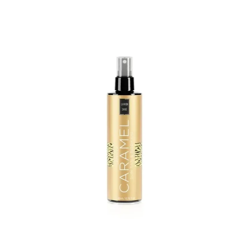 Lavish Care SUN TAN & BODY OIL VANILLA CARAMEL Олія для засмаги у формі спрею 200 мл