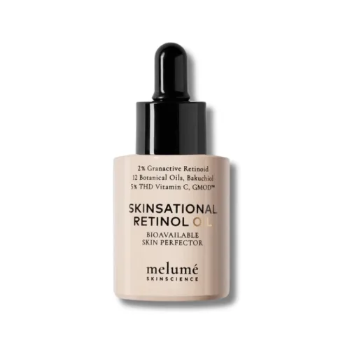 Олія для обличчя з 2% ретиноїду та 5% вітаміну C - Melumé Skinscience Retinol Oil 10ml