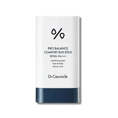 Сонцезахисний стик із пробіотиками для обличчя та тіла - Dr. Ceuracle Pro Balance Comfort Sun Stick SPF50+ PA + + + + 10ml