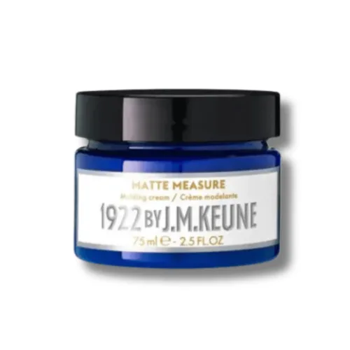 Моделюючий крем для чоловічого волосся - Keune 1922 Matte Measure Molding Cream