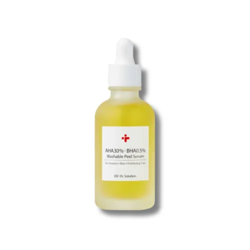 Кислотна пілінг-сироватка Cuskin Dr.Solution AHA 30% BHA 0.5% Washable Peel Serum, 50 мл (225009)