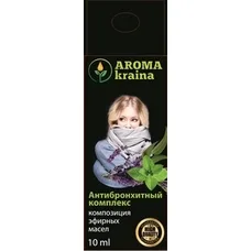 Композиція ефірних олій AromaKraina Антибронхітний комплекс 10мл