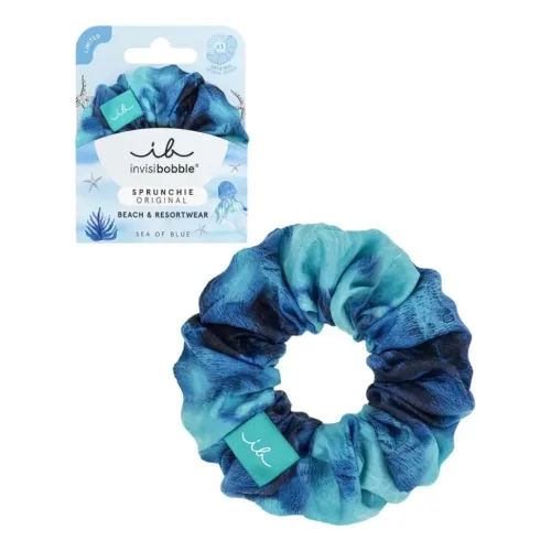 Резинка-браслет для волосся INVISIBOBBLE Sprunchie Bikini Sea of Blues