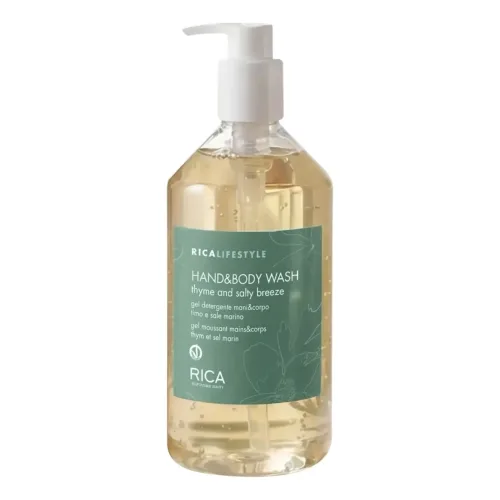 Очищувальний гель для рук та тіла RICA Hand & Body Wash Thyme & Salty Breeze — обʼєм 500 мл