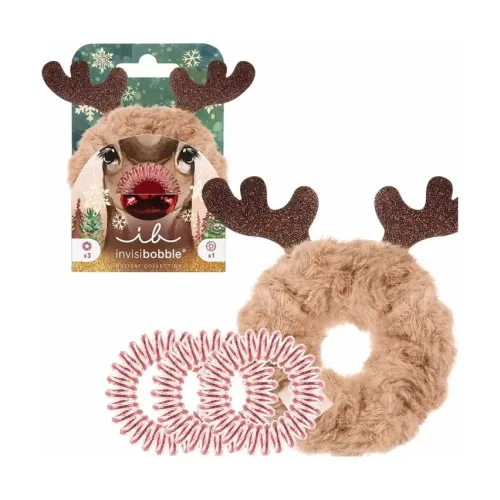 Подарунковий набір INVISIBOBBLE Holidays Red Nose Reindeer