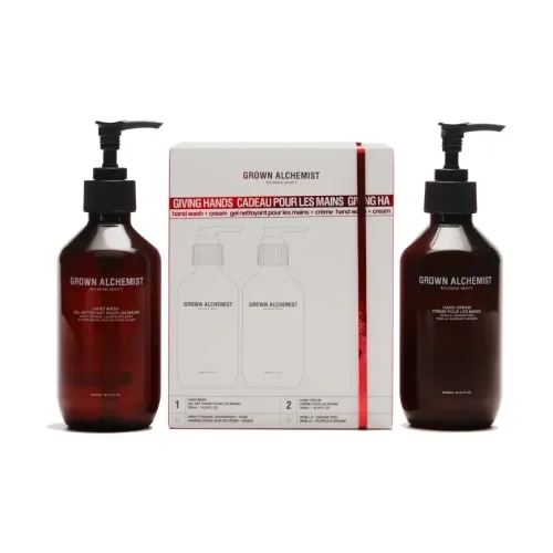 Подарунковий набір для очищення та зволоження шкіри рук GROWN ALCHEMIST Grown Alchemist Giving Hands Wash & Cream Gift Set