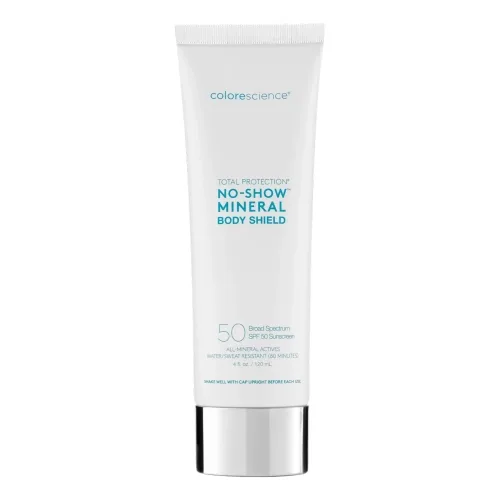 Ультралегкий прозорий сонцезахисний крем для тіла COLORESCIENCE Total Protection® No-Show™ Body Shield SPF 50 — обʼєм 120 мл