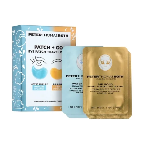 Дорожній набір патчів для зони навколо очей PETER THOMAS ROTH Eye Patch Travel Pack "Patch + Go" 4 pairs