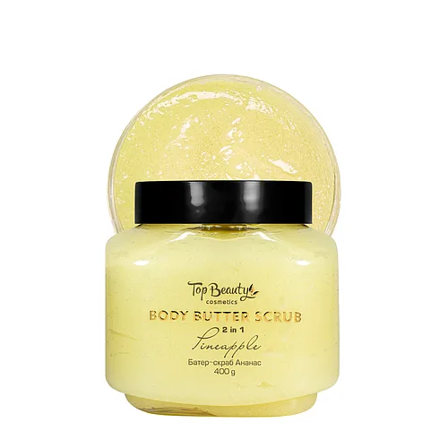 Скраб батер для тіла 2 в 1 Top Beauty Body Butter Scrub Pineapple, 400 г