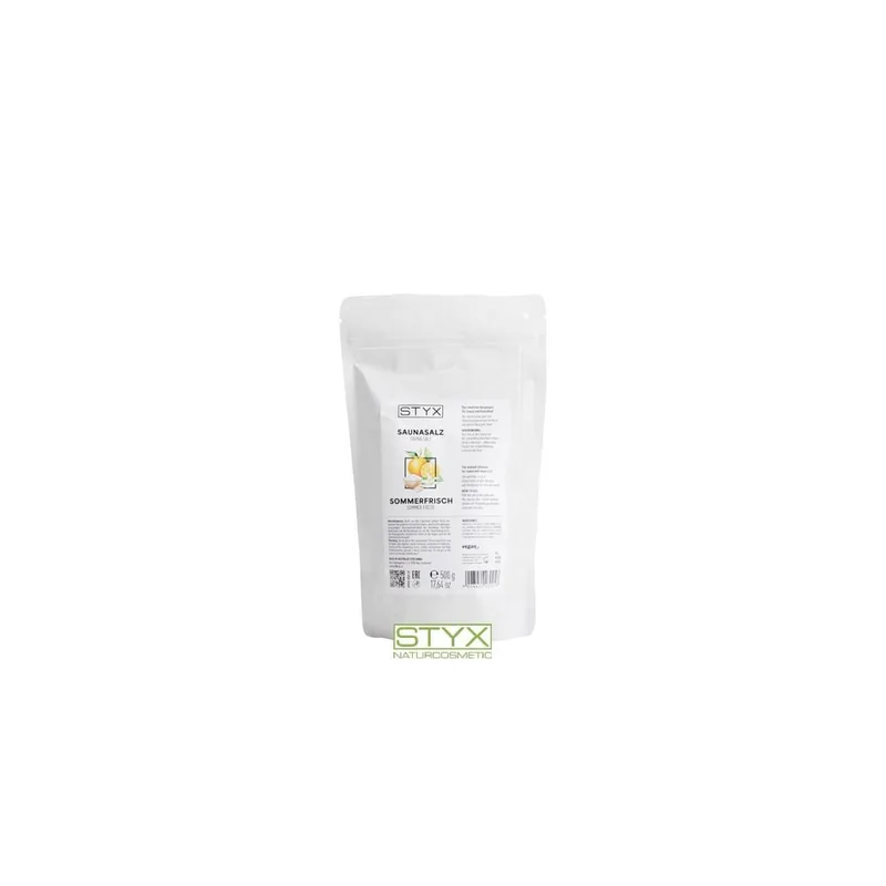 STYX Naturcosmetic Sauna Salt «Summer Freshness» Сіль для сауни «Літня свіжість» 500 г