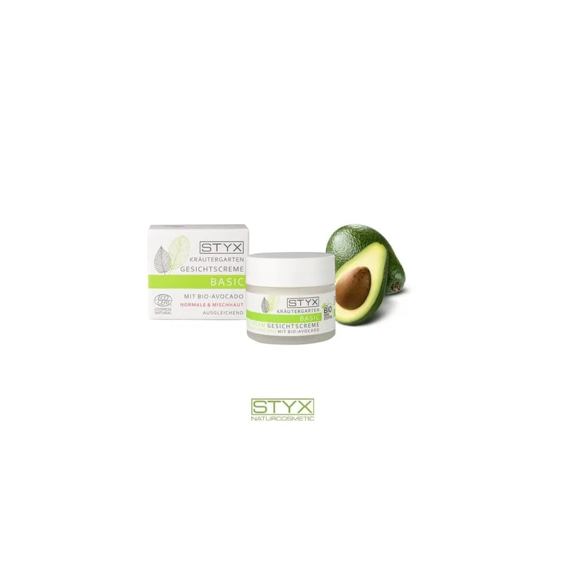 STYX Naturcosmetic Green Asia Organic Face Cream with Avocado Крем для обличчя «Авокадо» Organic 50 мл