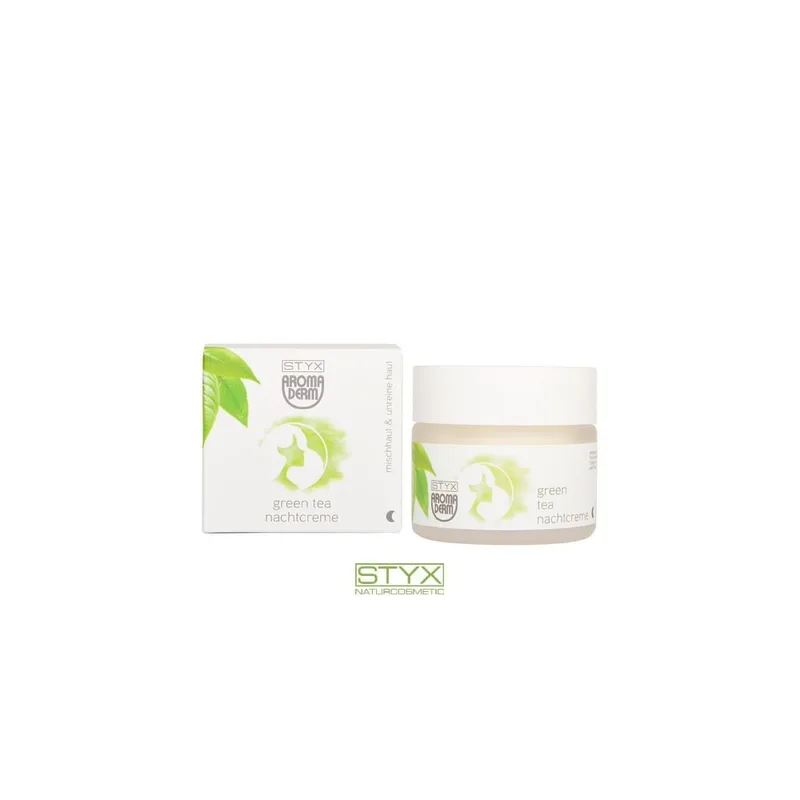 STYX Naturcosmetic Green Asia Night Cream with Green Tea Нічний крем «Зелений чай» 50 мл