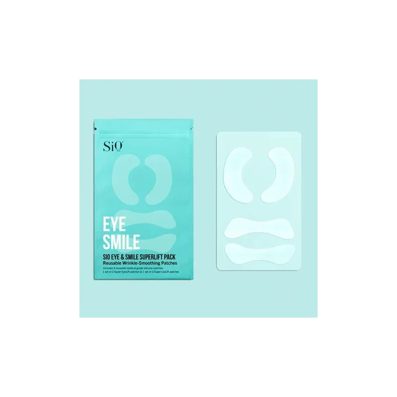 Sio Beauty Sio Eye And Smile Super Lift Pack Набір Великих Патчів для Області навколо Очей І Рота 4 шт