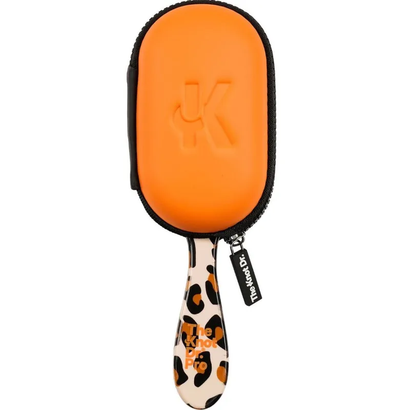 The Knot Dr - Pro Leopard Набір гребінець з чохлом, рожевий