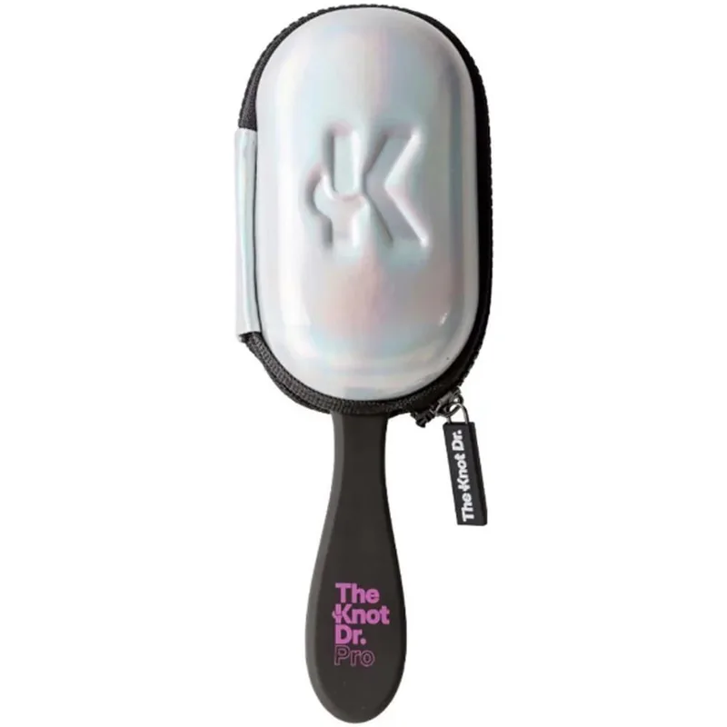 The Knot Dr - Pro Holographic Pink Набір гребінець з чохлом, голографік рожевий