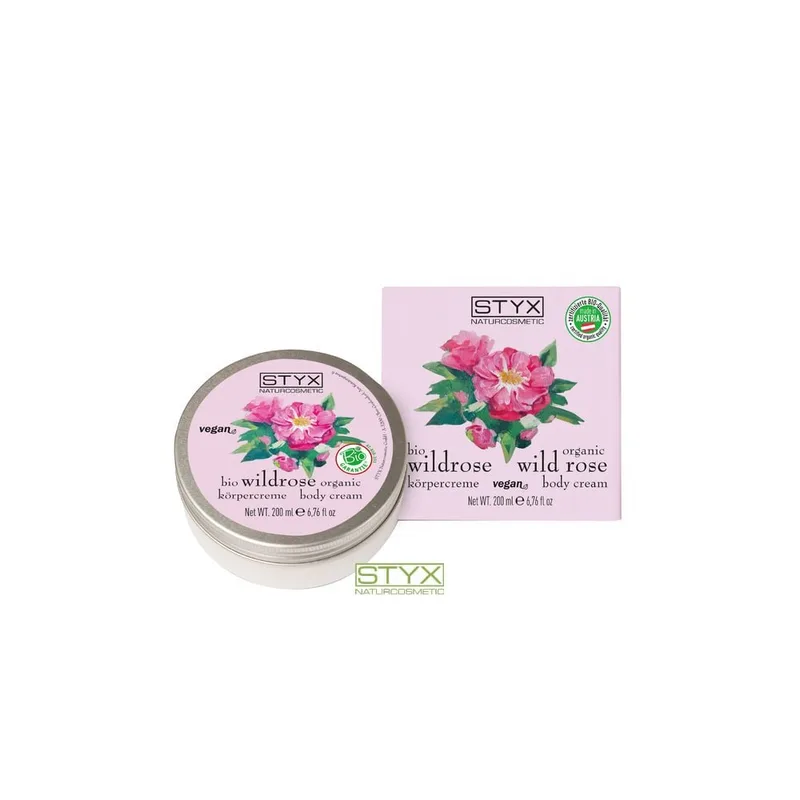 STYX Naturcosmetic Nourishing Body Cream with Rosehip Живильний крем для тіла з шипшиною 200 мл