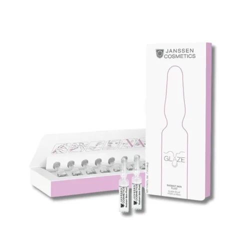 Ампульний концентрат для вирівнювання тону та сяйва шкіри - Janssen Cosmetics Glaze Radiant Skin Fluid