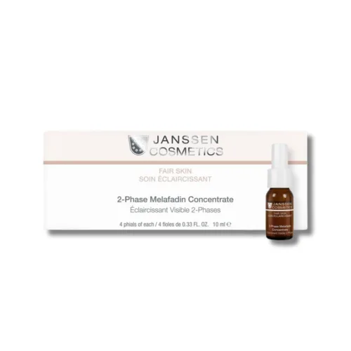 Двофазний освітлювальний комплекс - Janssen Cosmetics Fair Skin 2-Phase Melafadin Concentrate
