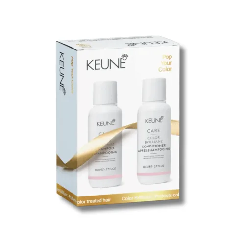 Святковий набір для волосся Яскравість кольору - Keune Holiday Gift Box Small Color Brillianz Travel Size