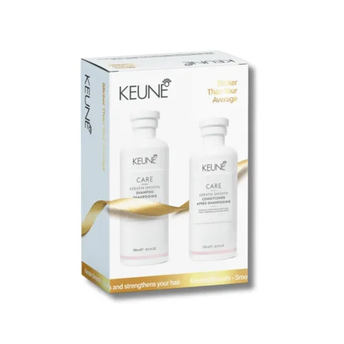 Святковий набір для волосся Кератинове Випрямлення - Keune Holiday Gift Box Medium Keratin Smooth
