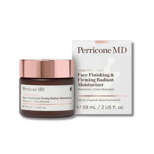 Зволожуючий крем з трояндою з сяючим фінішем - Perricone MD High Potency Face Finishing &amp; Firming Radiant Moisturizer 15ml